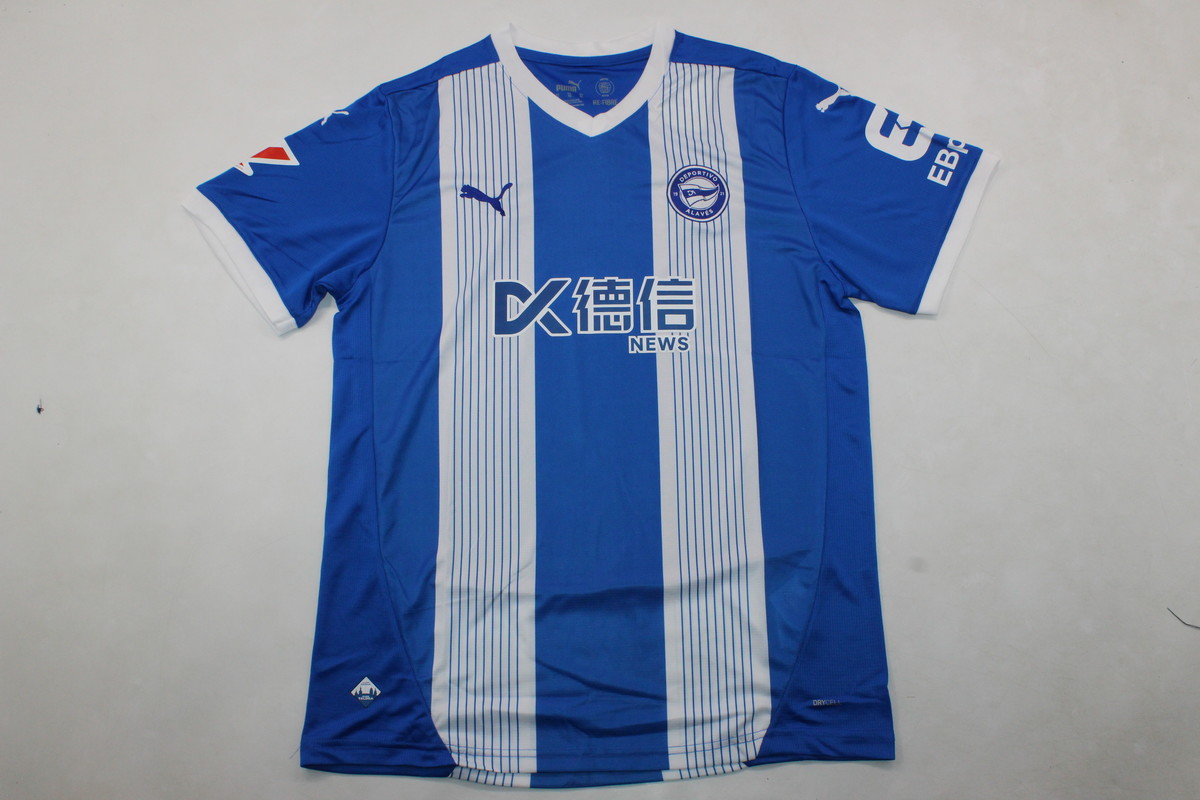 AAA Quality Alaves 24/25 Home Soccer Jersey